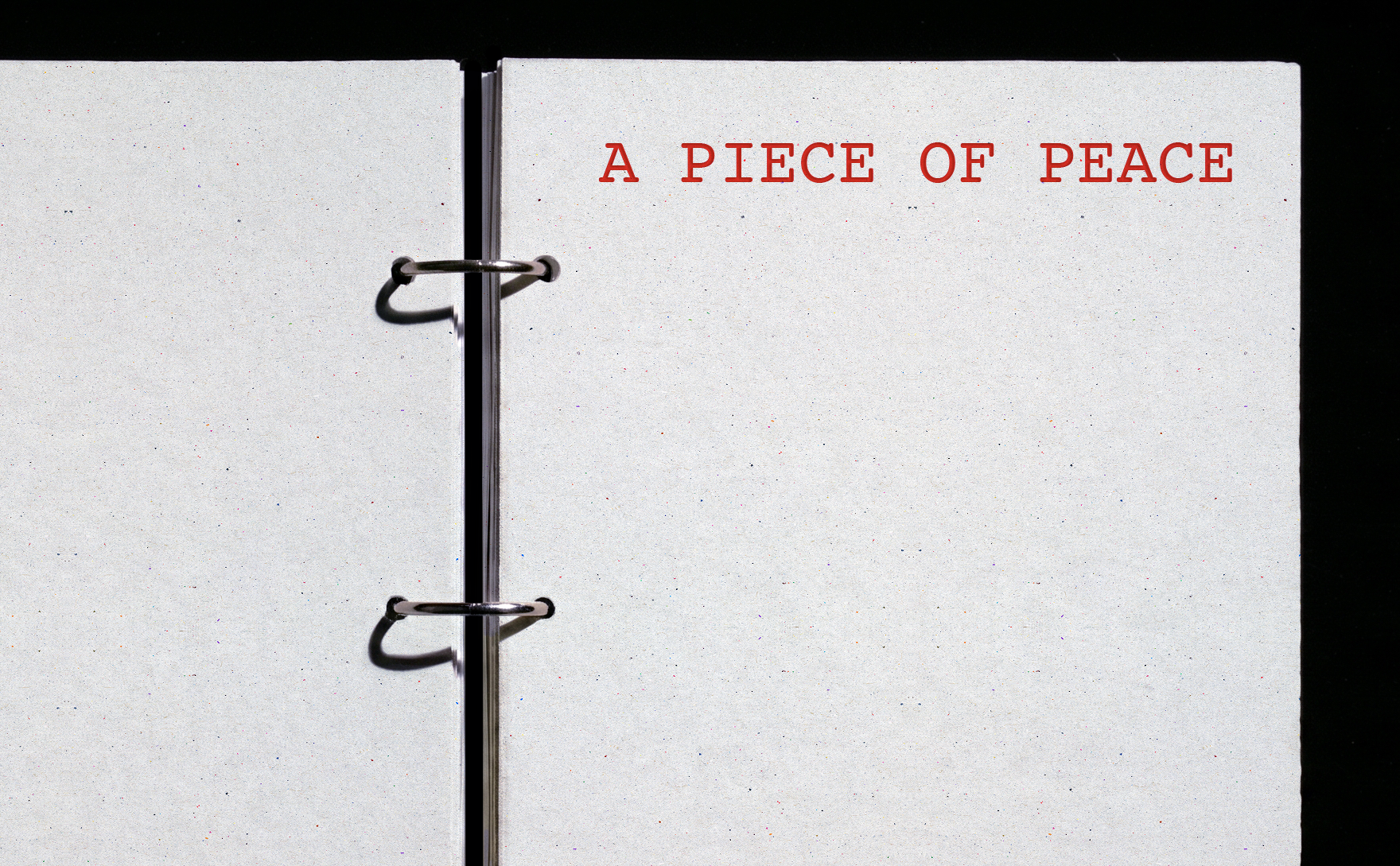 A Piece of Peace project cover
